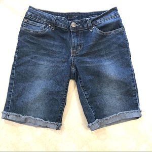 JESSICA SIMPSON bermuda jean shorts